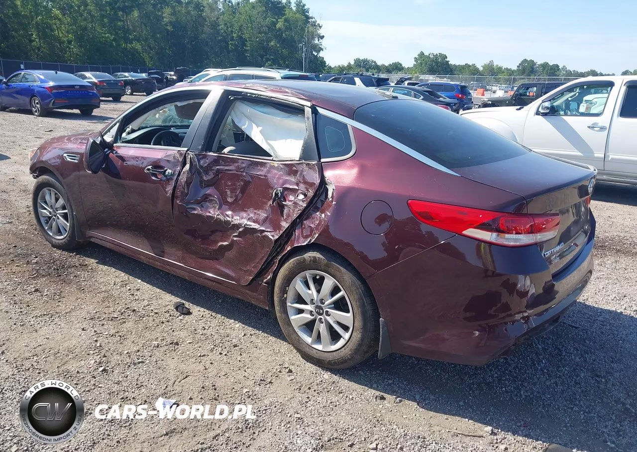 2016 Kia Optima Lx VIN:5XXGT4L37GG102410 - 3