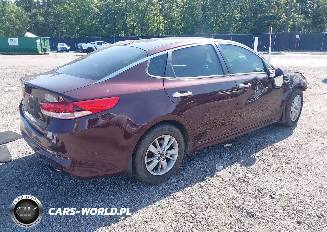 2016 Kia Optima Lx VIN:5XXGT4L37GG102410 - 4