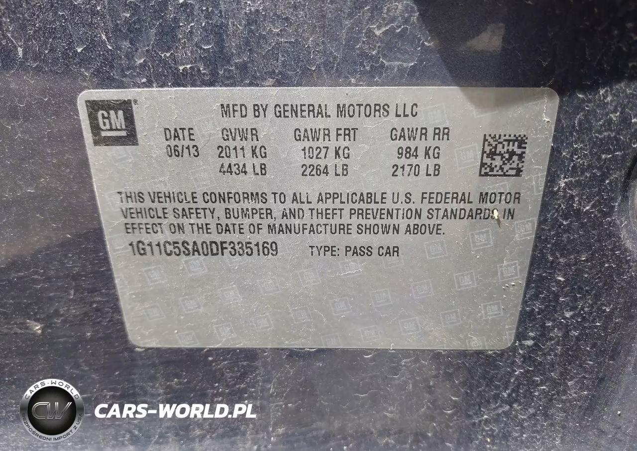 2013 Chevrolet Malibu 1Lt VIN:1G11C5SA0DF335169 - 9