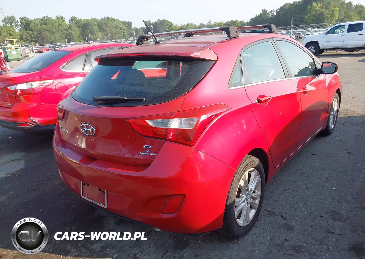 2014 Hyundai Elantra Gt VIN:KMHD35LH7EU203910 - 4
