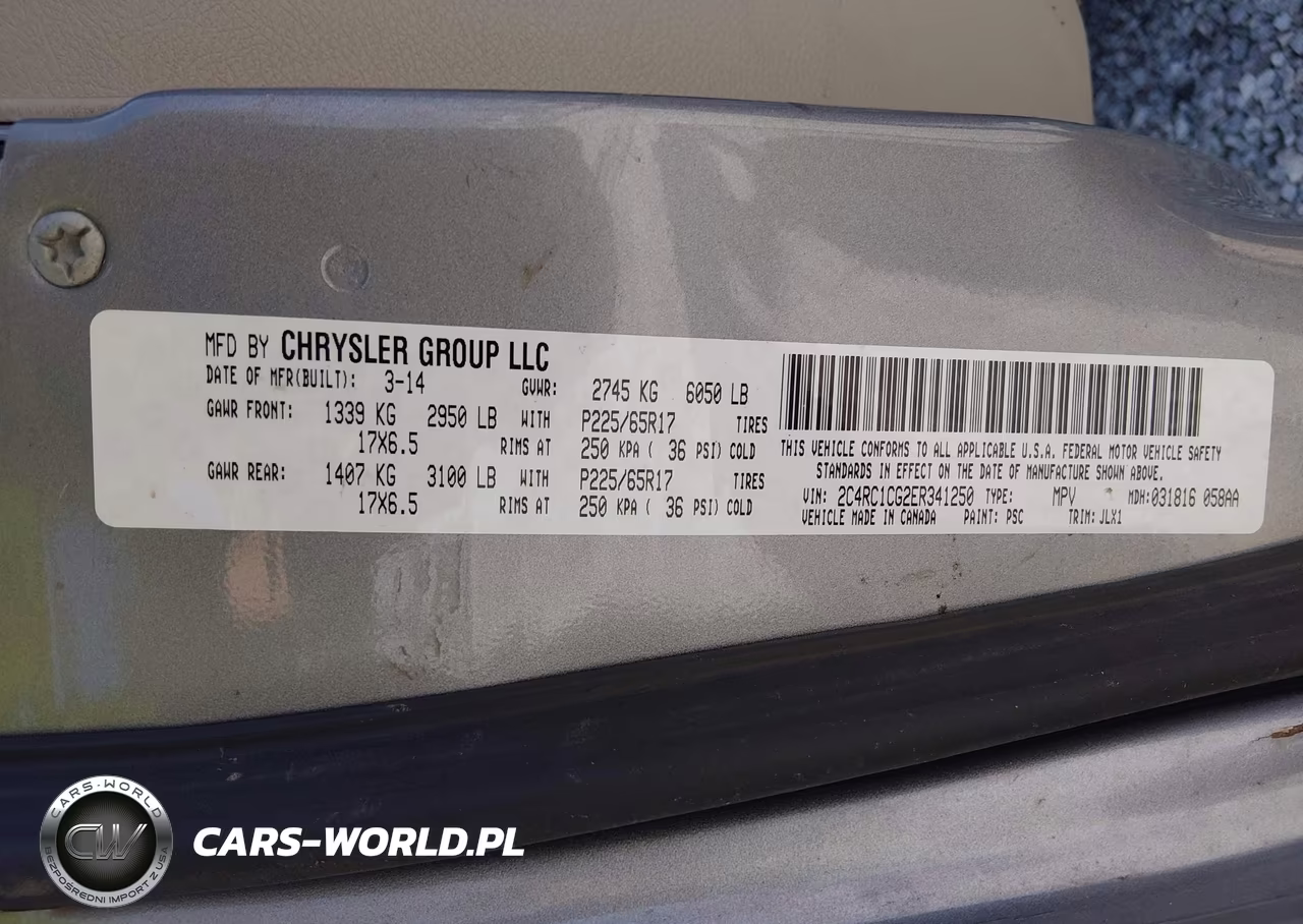 2014 Chrysler Town & Country Touring-L 30Th Anniversary VIN:2C4RC1CG2ER341250 - 9