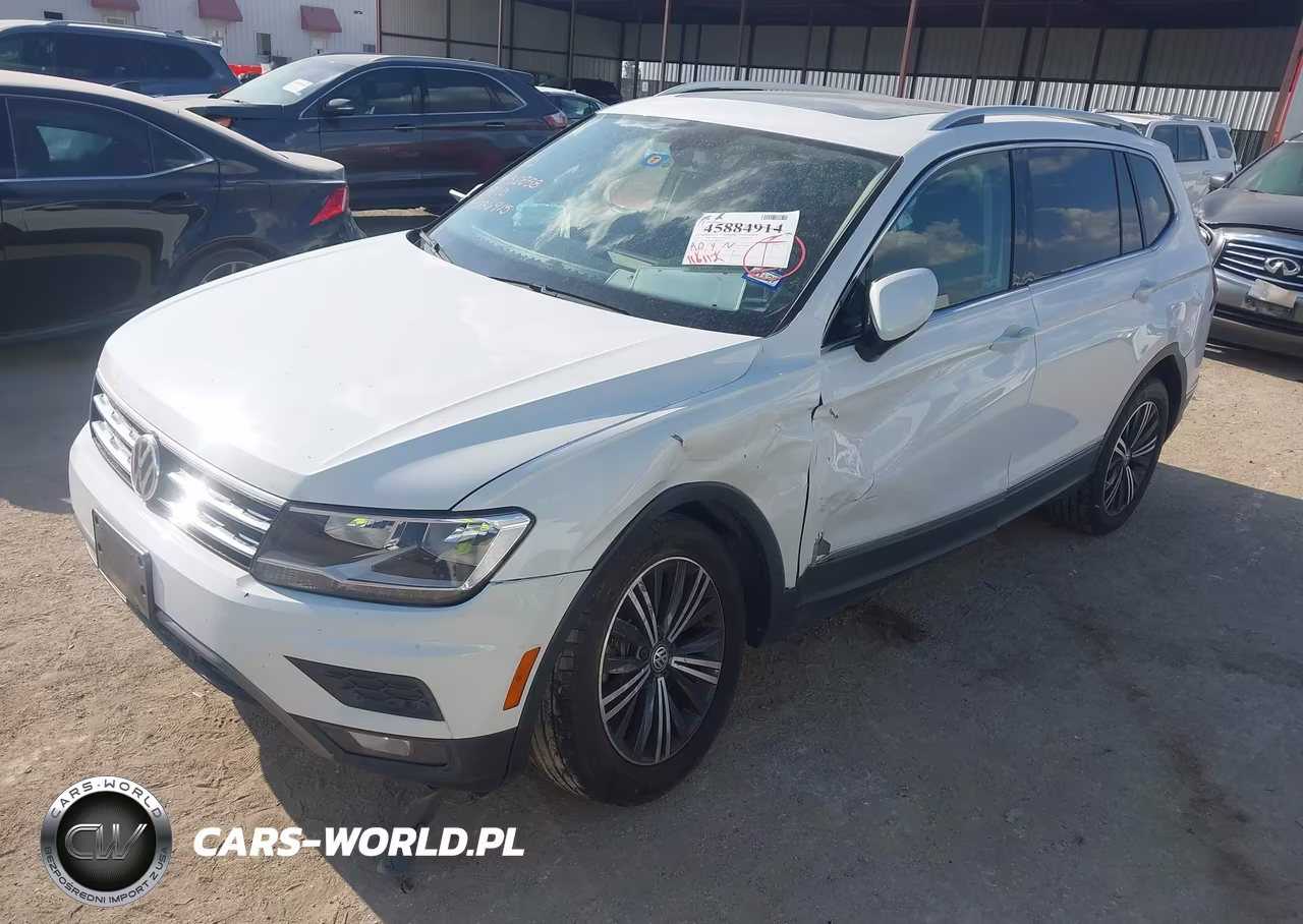 2019 Volkswagen Tiguan 2.0T Se-2.0T Sel-2.0T Sel R-Line-2.0T Sel R-Line Black VIN:3VV3B7AX8KM086915 - 2