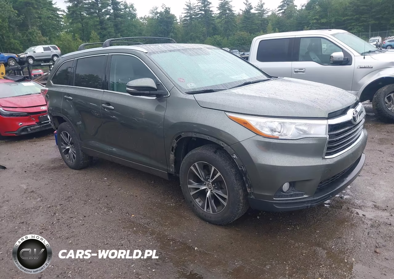 2016 Toyota Highlander Xle V6