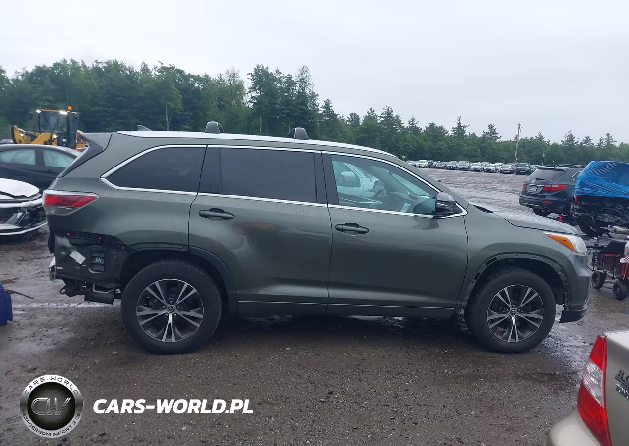 2016 Toyota Highlander Xle V6 VIN:5TDJKRFHXGS230605 - 14