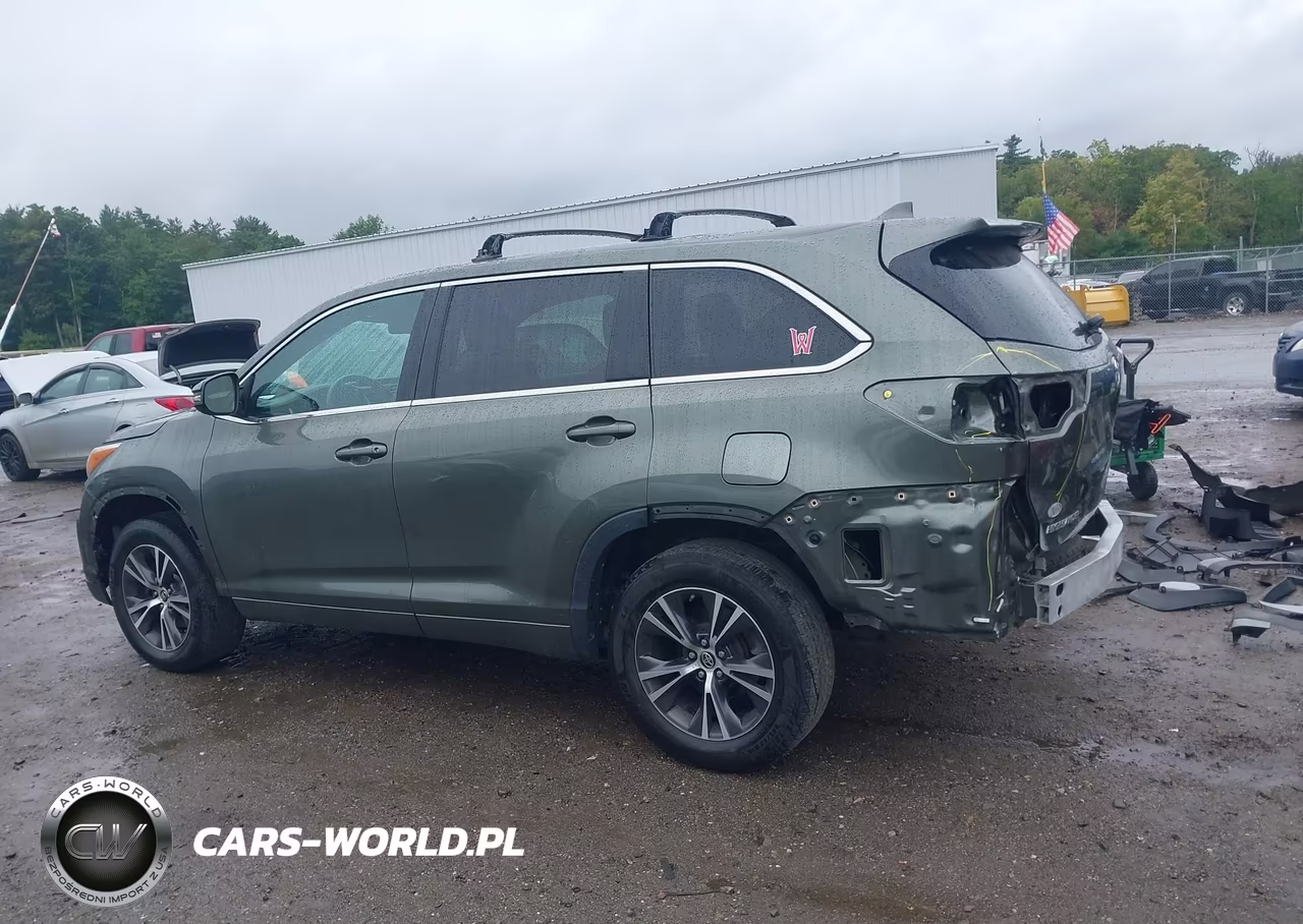 2016 Toyota Highlander Xle V6 VIN:5TDJKRFHXGS230605 - 15