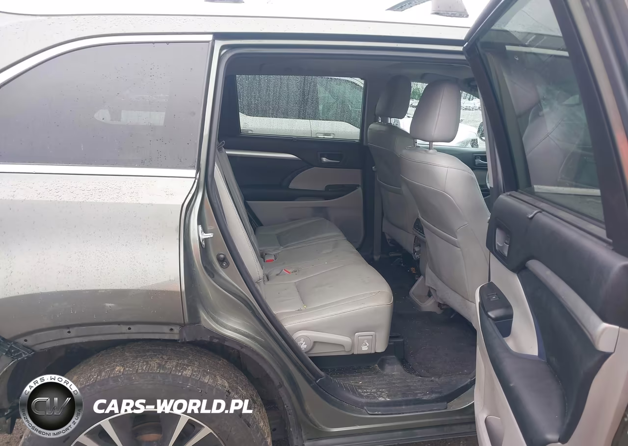 2016 Toyota Highlander Xle V6 VIN:5TDJKRFHXGS230605 - 8