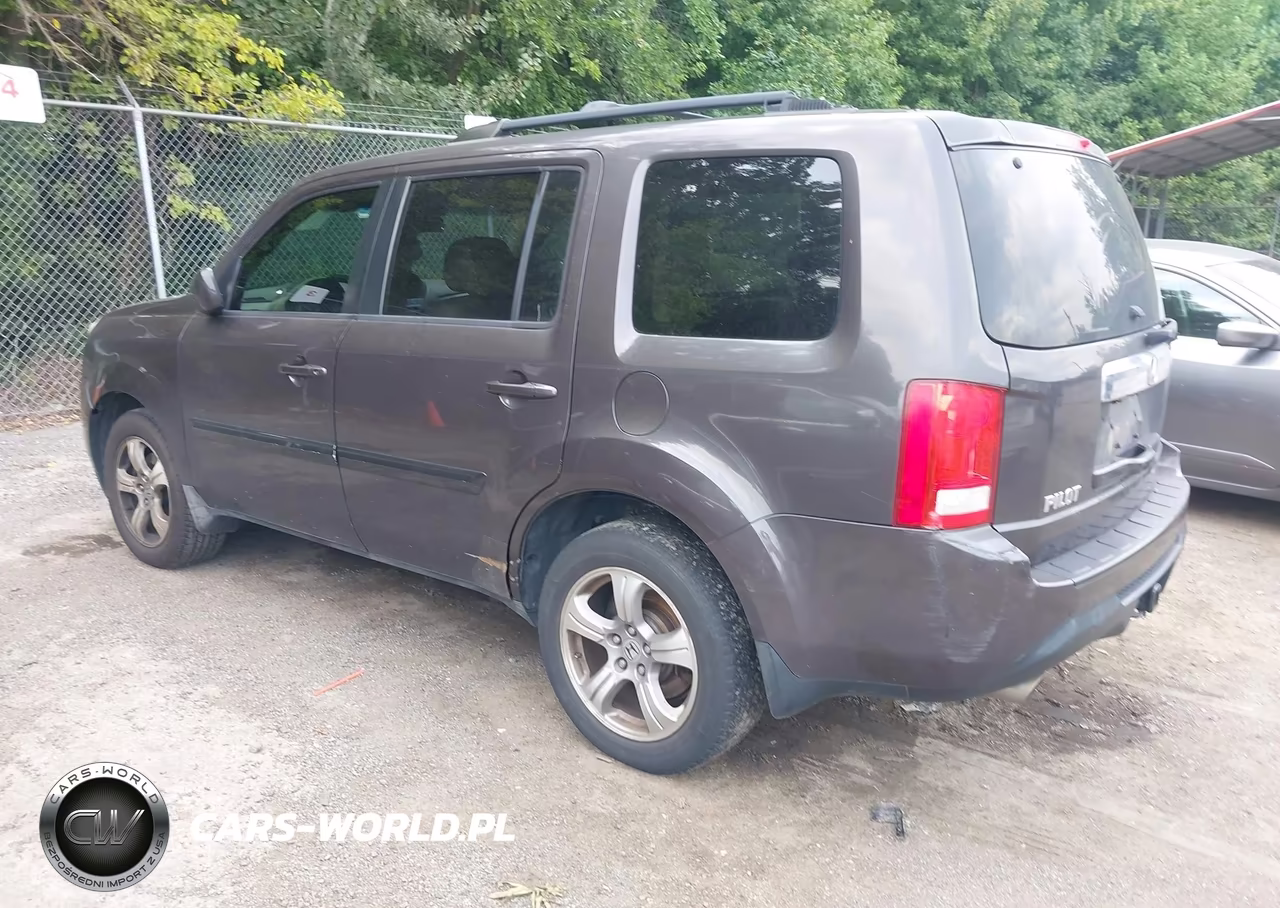 2012 Honda Pilot Ex-L VIN:5FNYF3H62CB018825 - 3