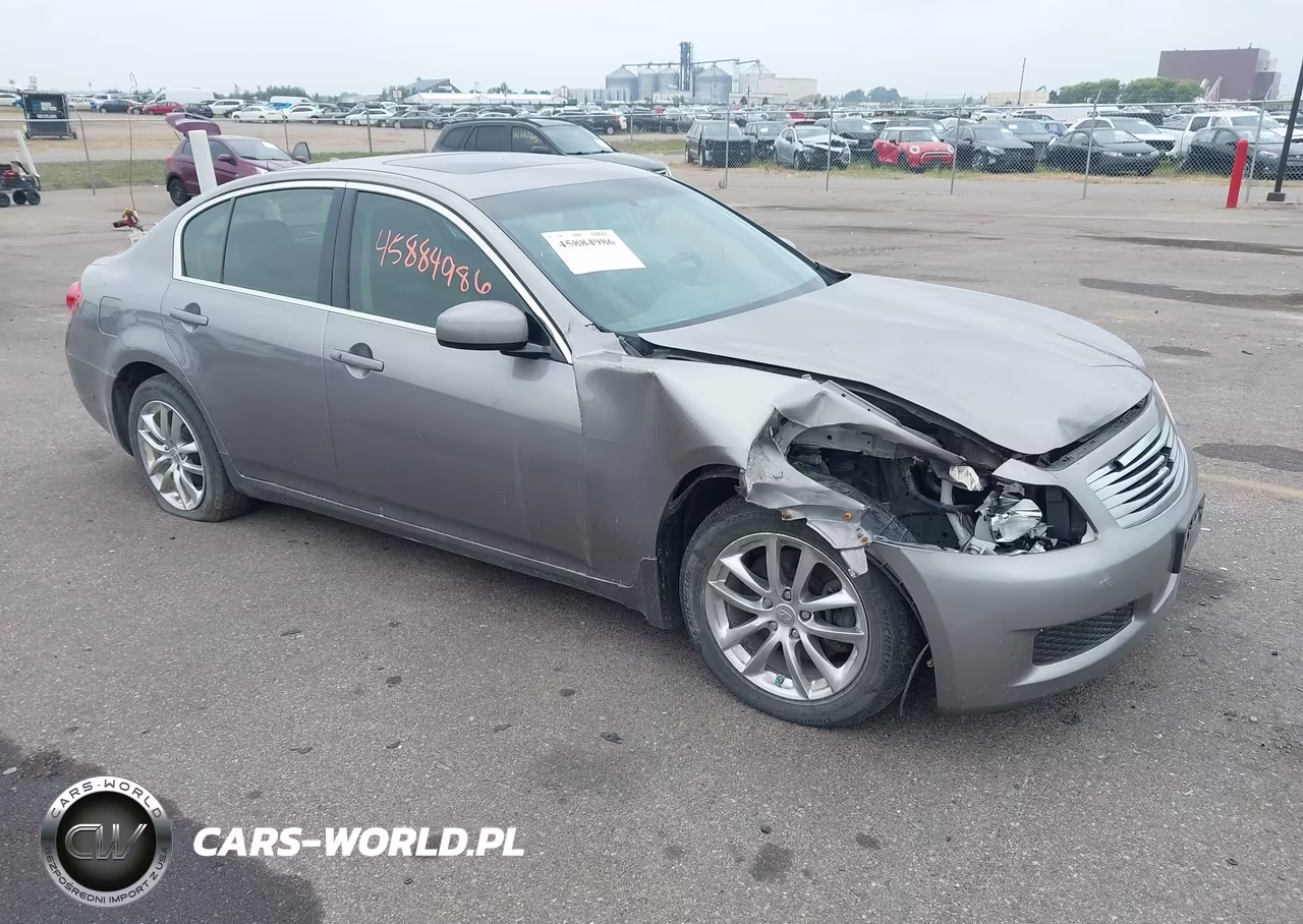 2008 Infiniti G35X VIN:JNKBV61F28M267336 - 1
