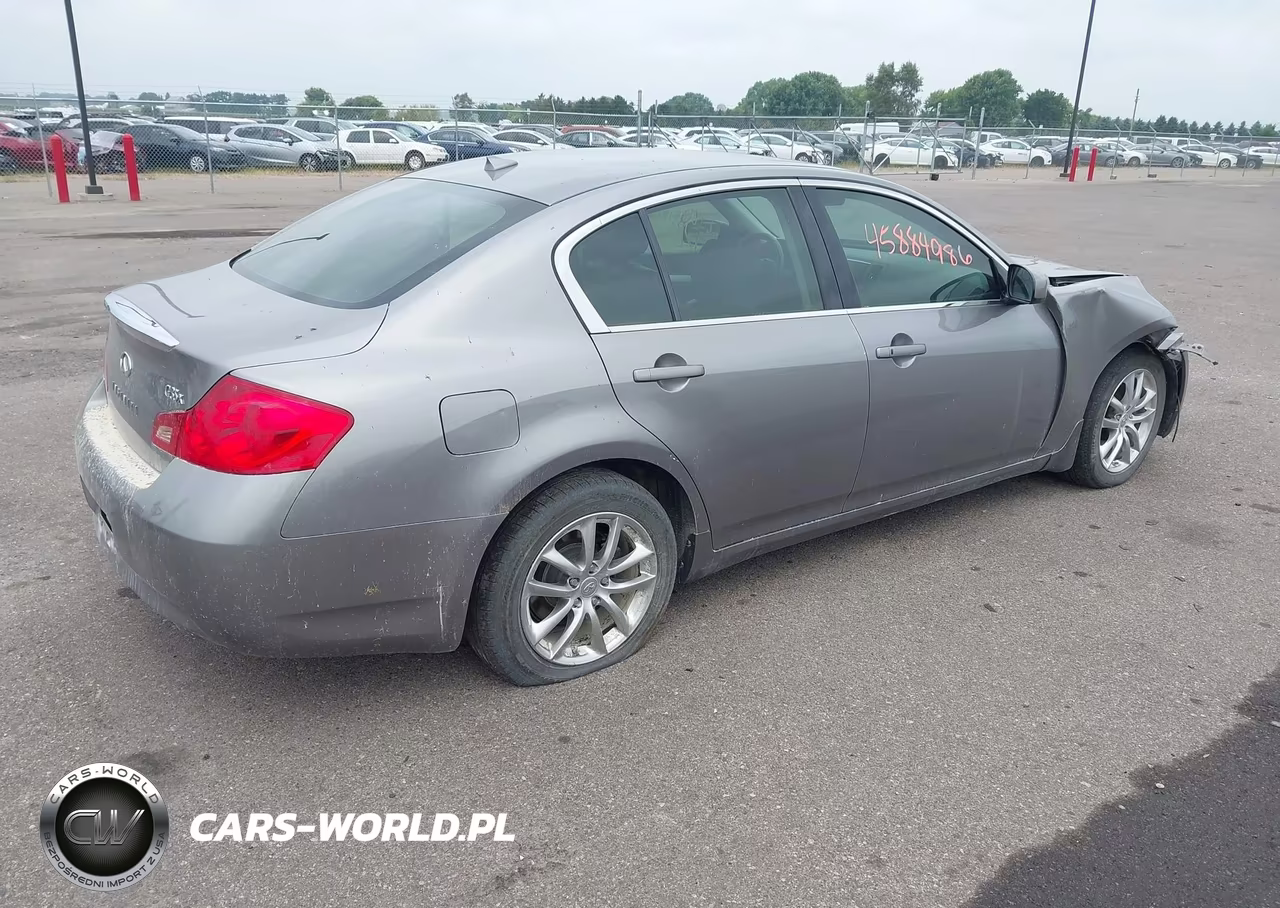 2008 Infiniti G35X VIN:JNKBV61F28M267336 - 4