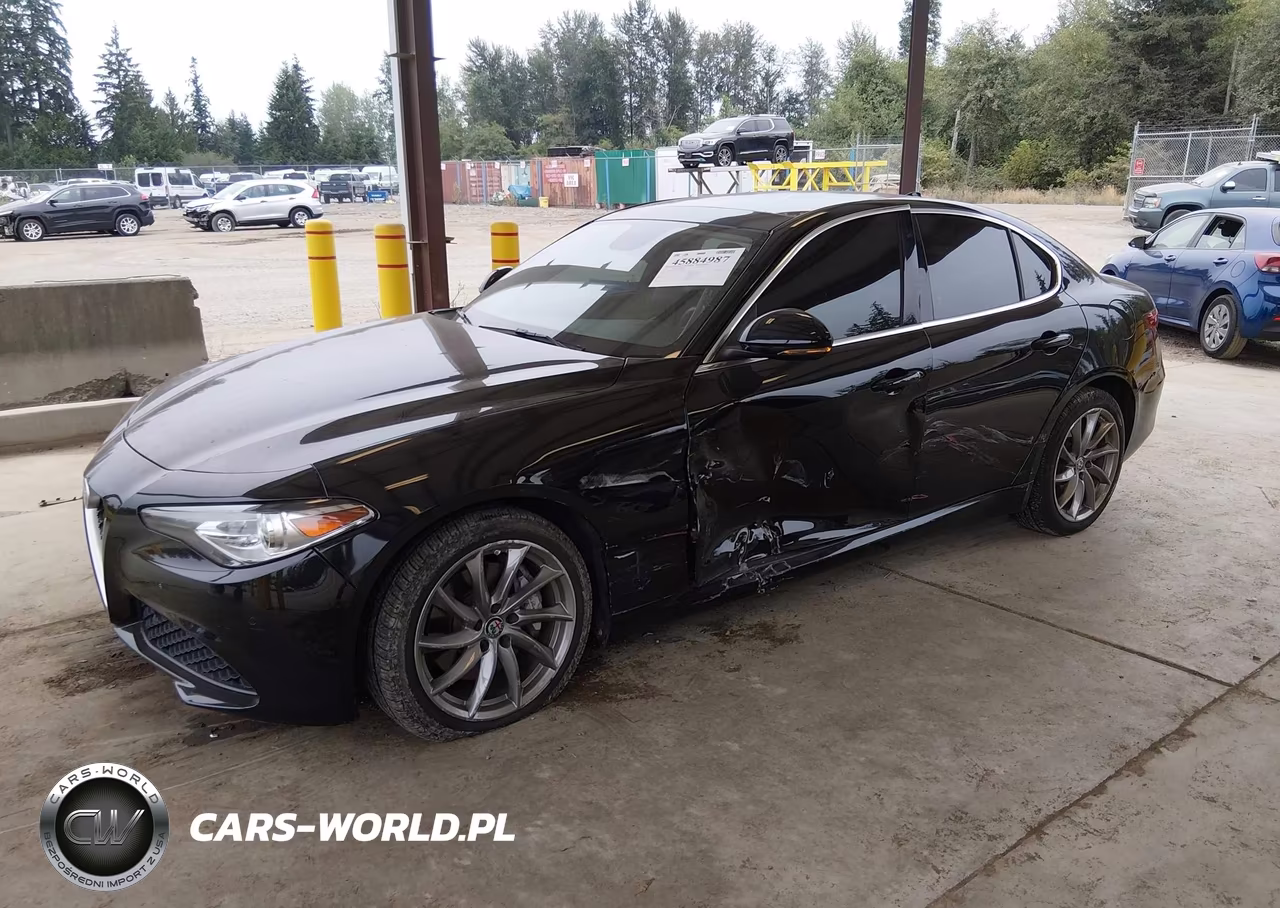 2017 Alfa Romeo Giulia Awd VIN:ZARFAEDNXH7540099 - 2