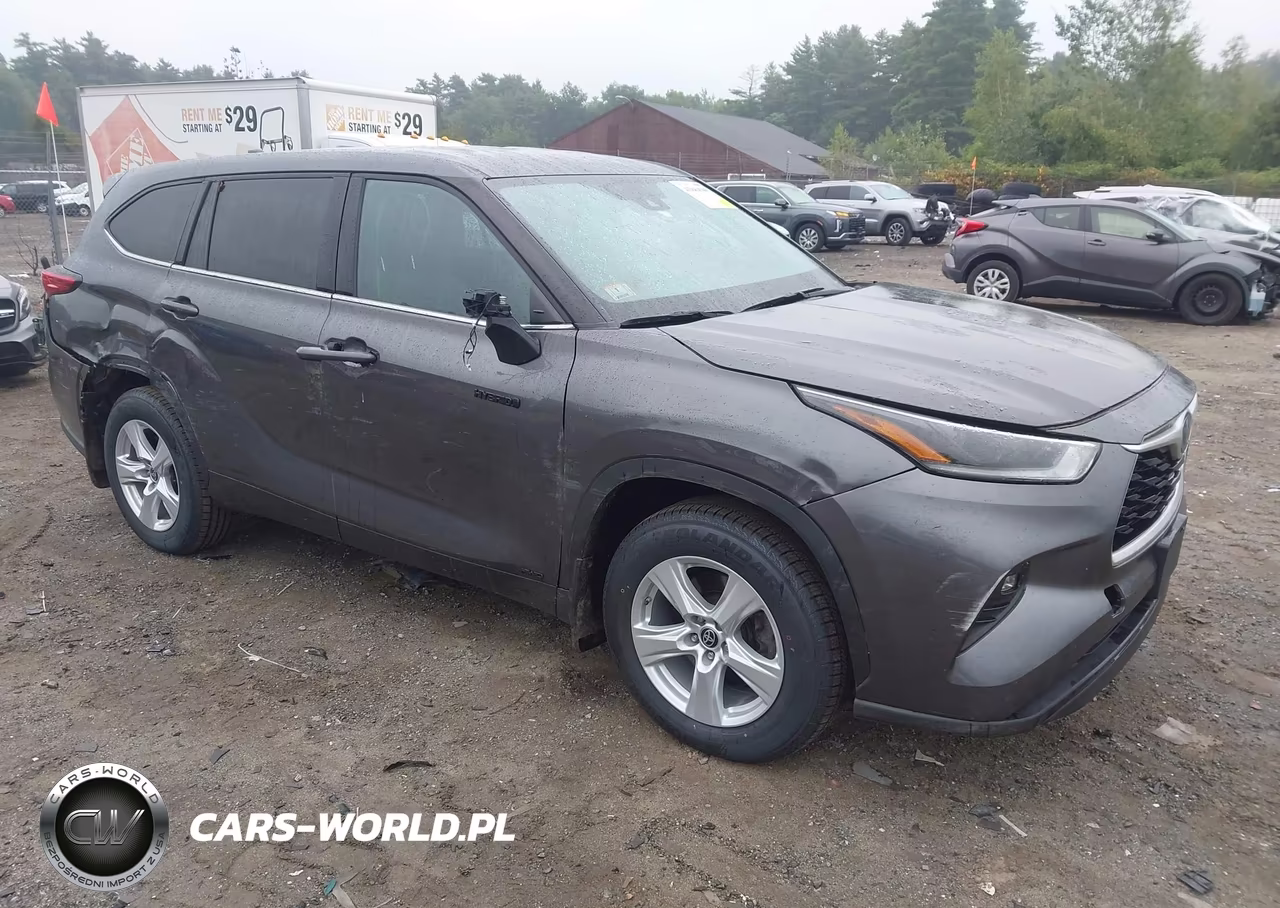 2021 Toyota Highlander Hybrid Le VIN:5TDBBRCH1MS536628 - 1