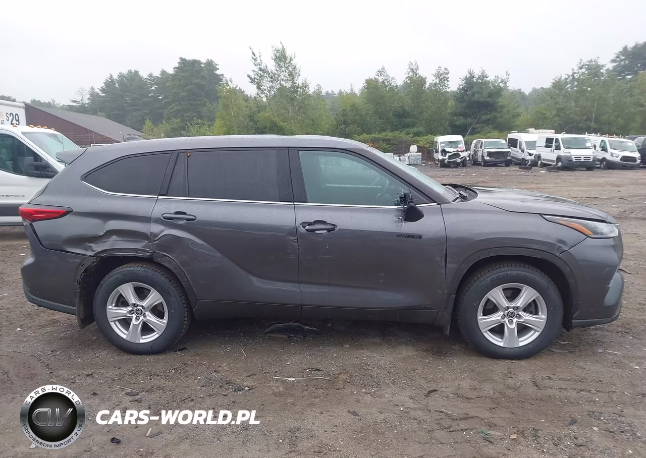 2021 Toyota Highlander Hybrid Le VIN:5TDBBRCH1MS536628 - 13