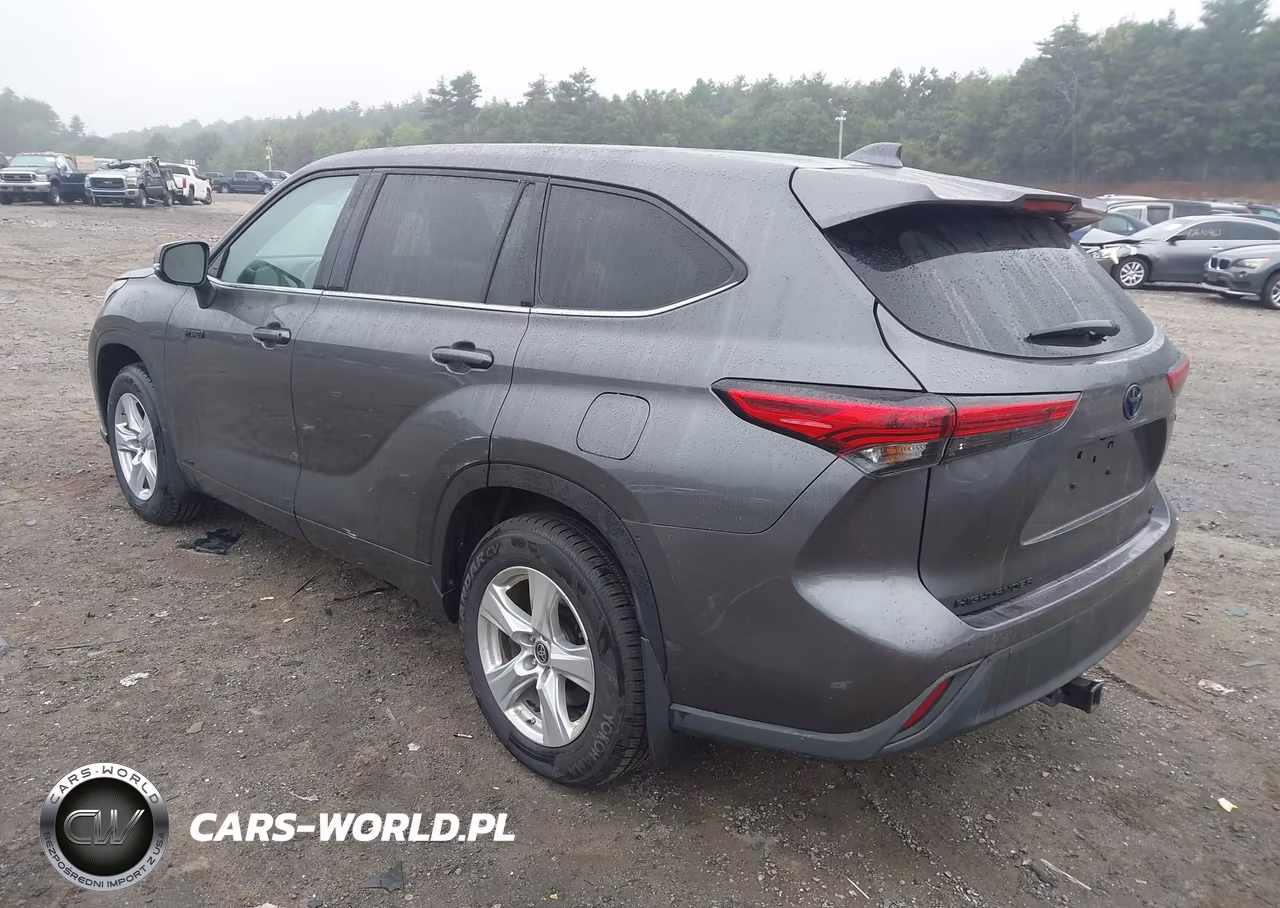 2021 Toyota Highlander Hybrid Le VIN:5TDBBRCH1MS536628 - 3