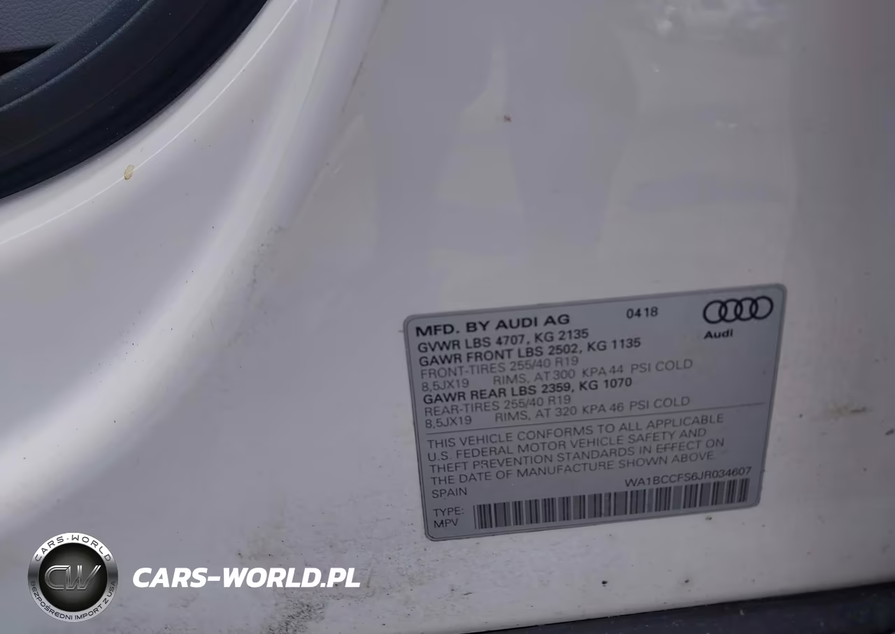 2018 Audi Q3 2.0T Premium-2.0T Sport Premium VIN:WA1BCCFS6JR034607 - 9