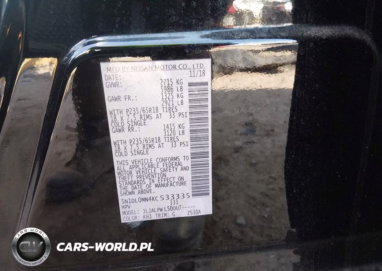 2019 Infiniti Qx60 Pure VIN:5N1DL0MN4KC533335 - 9