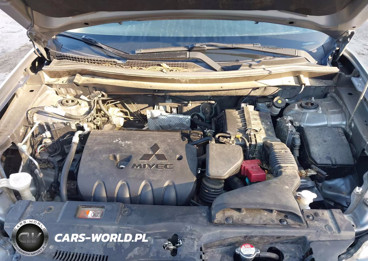2014 Mitsubishi Outlander Es VIN:JA4AD2A37EZ002760 - 10