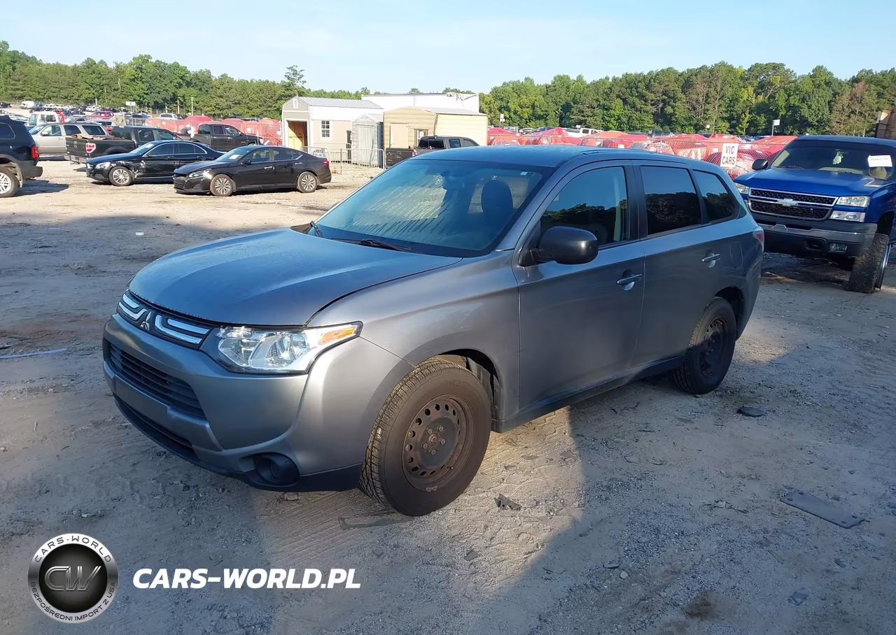2014 Mitsubishi Outlander Es VIN:JA4AD2A37EZ002760 - 2