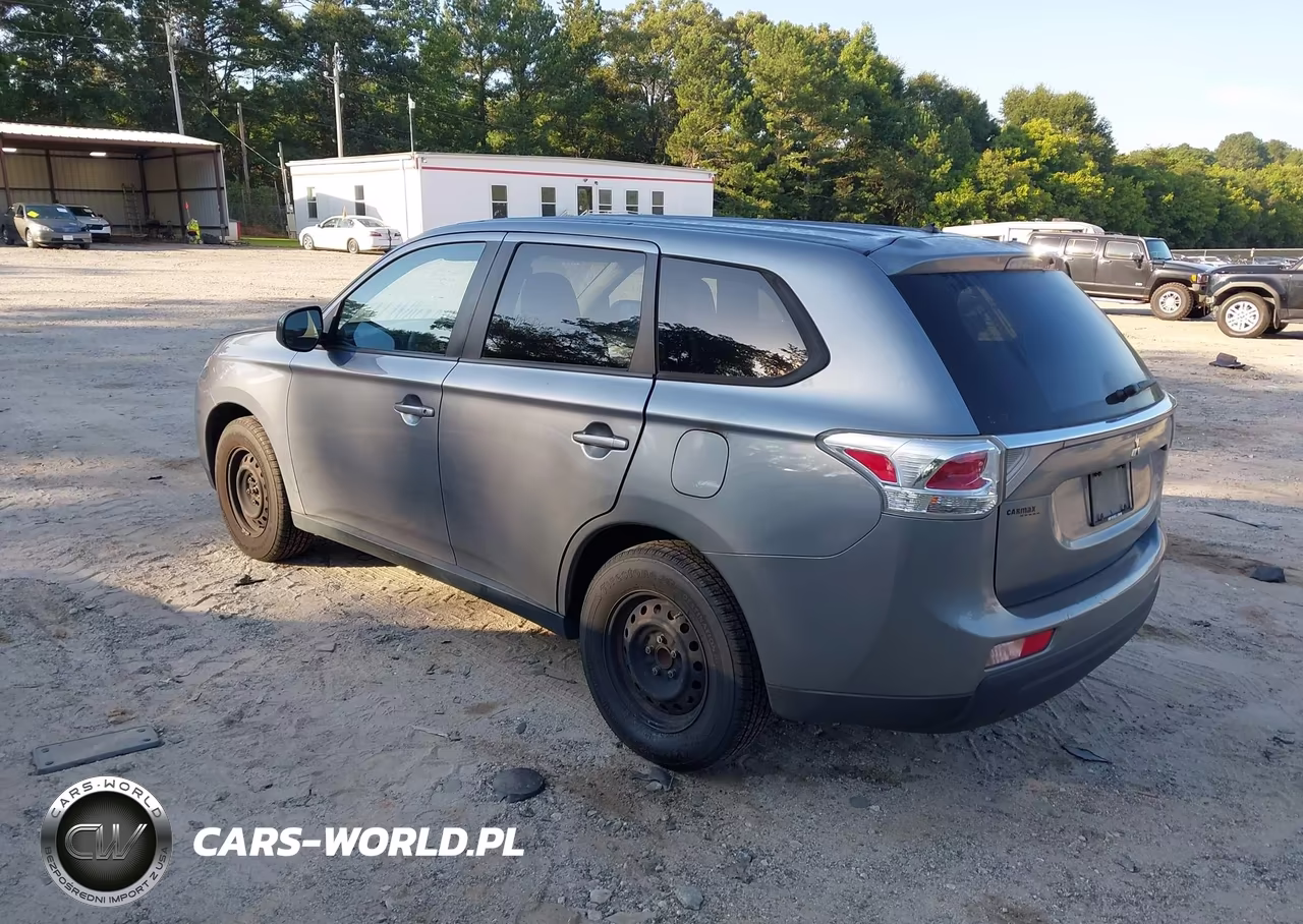 2014 Mitsubishi Outlander Es VIN:JA4AD2A37EZ002760 - 3