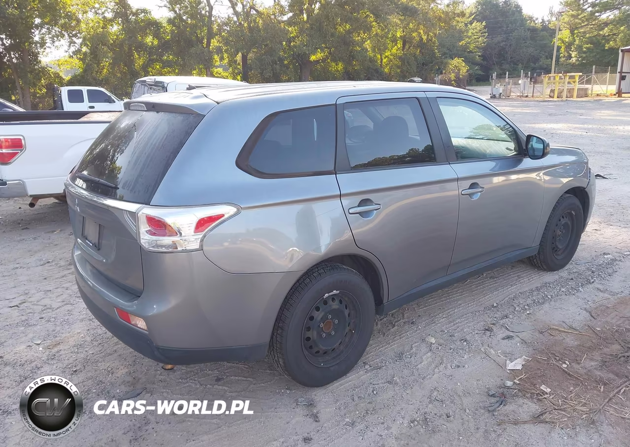 2014 Mitsubishi Outlander Es VIN:JA4AD2A37EZ002760 - 4