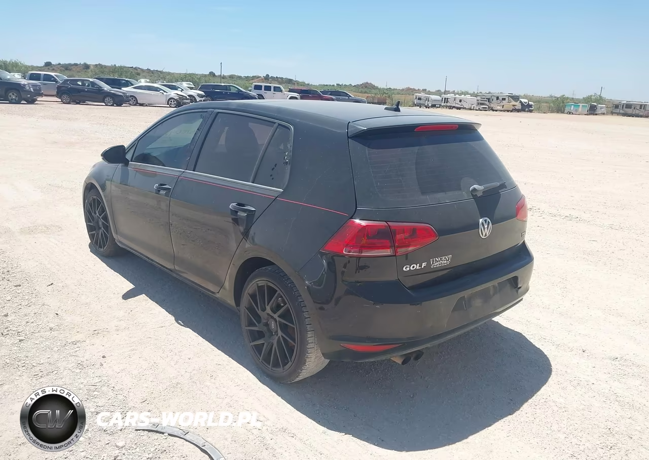 2016 Volkswagen Golf Tsi S 4-Door VIN:3VW217AU4GM047004 - 3