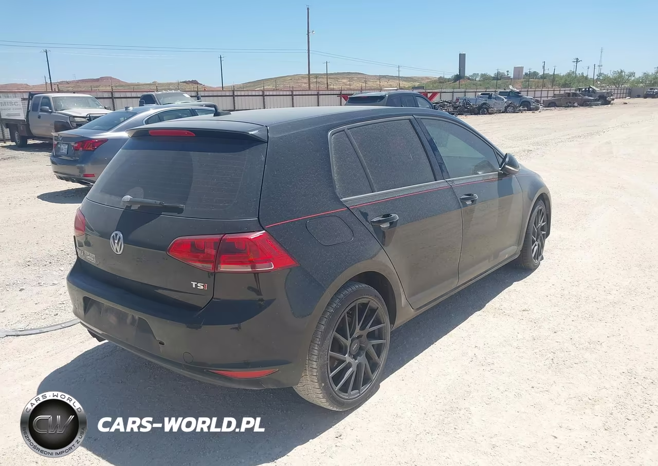 2016 Volkswagen Golf Tsi S 4-Door VIN:3VW217AU4GM047004 - 4