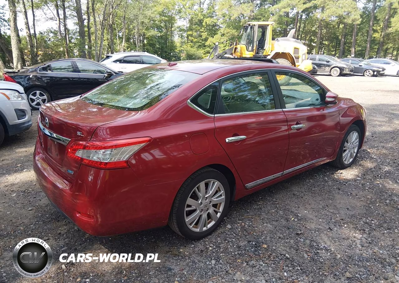 2014 Nissan Sentra Sl VIN:3N1AB7AP0EL637440 - 4