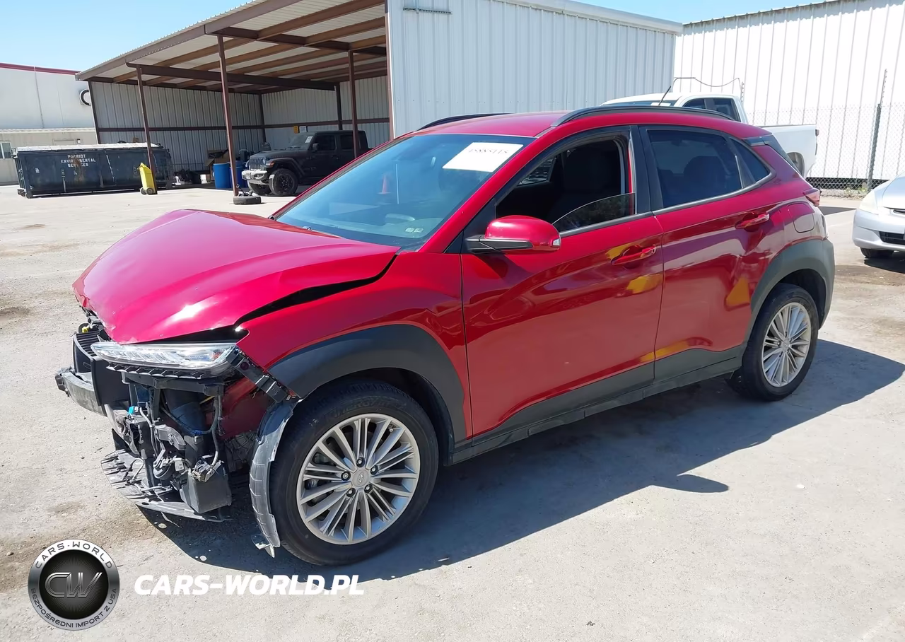 2021 Hyundai Kona Sel VIN:KM8K2CAA3MU726439 - 2