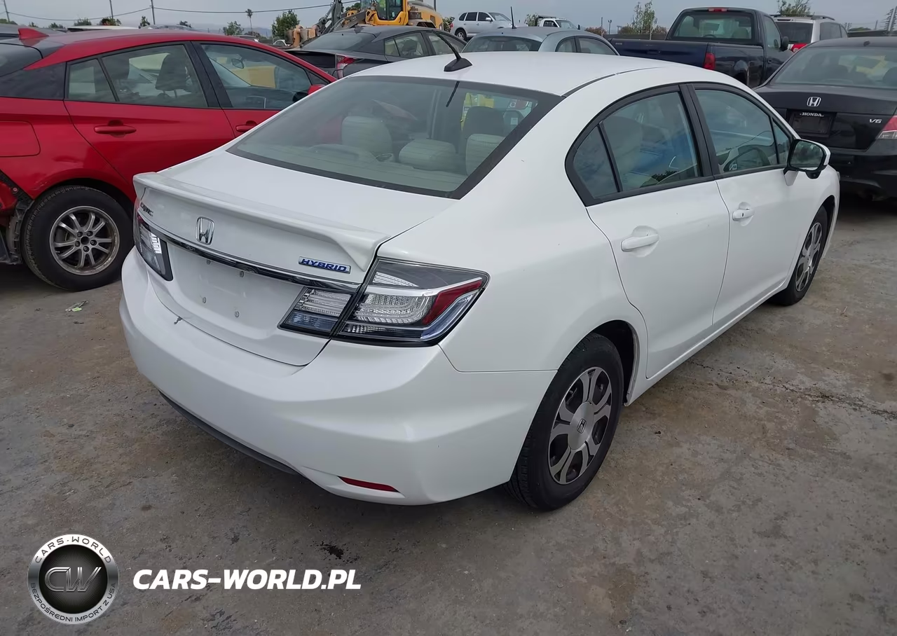 2015 Honda Civic Hybrid VIN:19XFB4F29FE200847 - 4