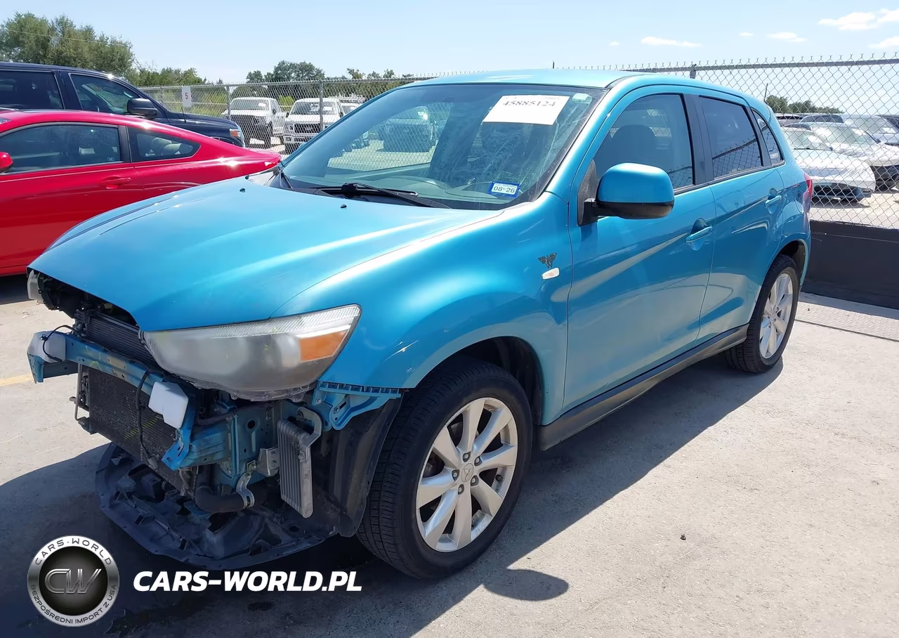 2014 Mitsubishi Outlander Sport Es VIN:4A4AP3AU9EE031270 - 12