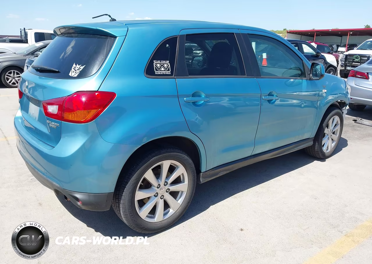 2014 Mitsubishi Outlander Sport Es VIN:4A4AP3AU9EE031270 - 4