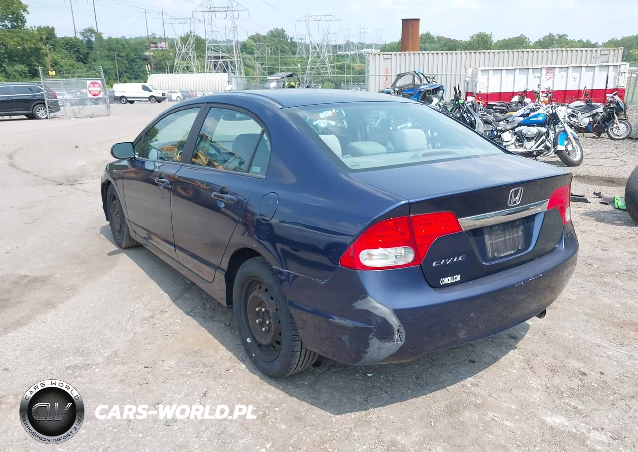 2009 Honda Civic Lx VIN:1HGFA165X9L024299 - 3