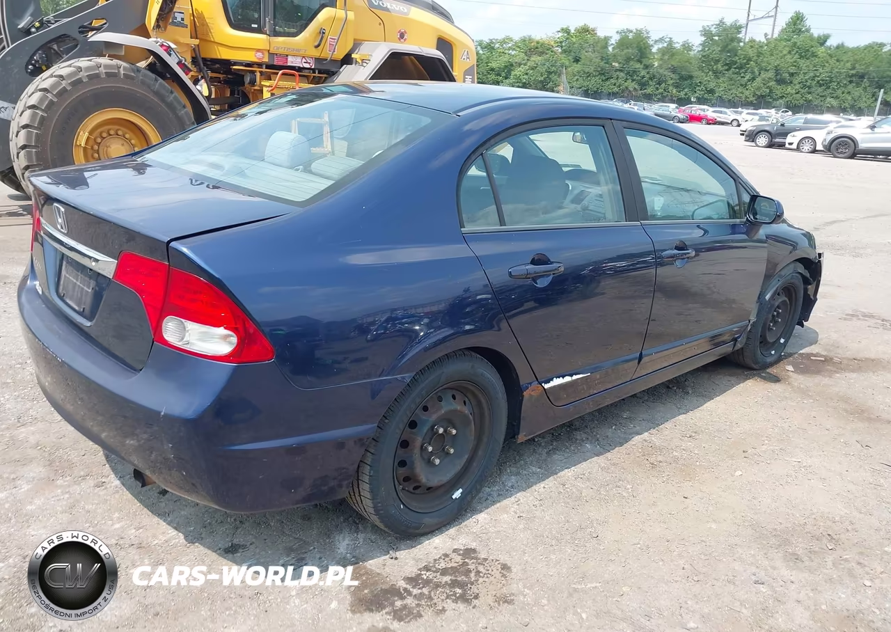 2009 Honda Civic Lx VIN:1HGFA165X9L024299 - 4