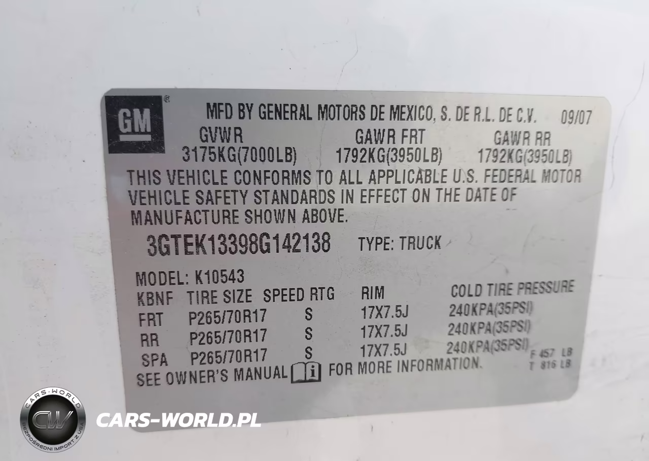 2008 GMC Sierra 1500 Slt VIN:3GTEK13398G142138 - 8