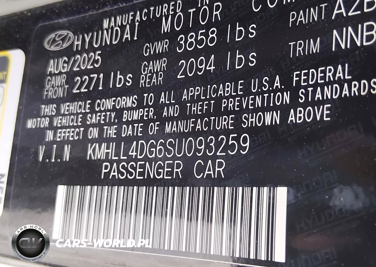 2025 Hyundai Elantra Se VIN:KMHLL4DG6SU093259 - 9