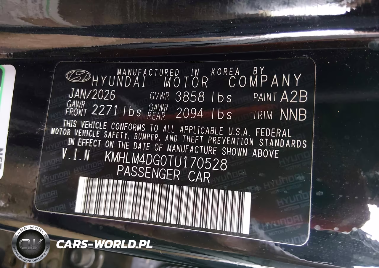 2026 Hyundai Elantra Sel Sport VIN:KMHLM4DG0TU170528 - 9