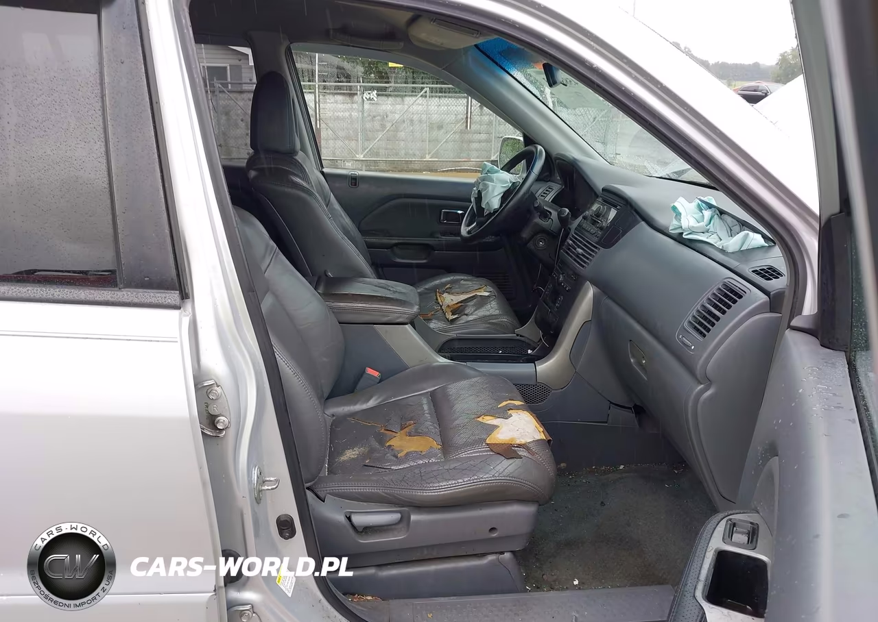 2004 Honda Pilot Ex-L VIN:2HKYF18504H581970 - 5