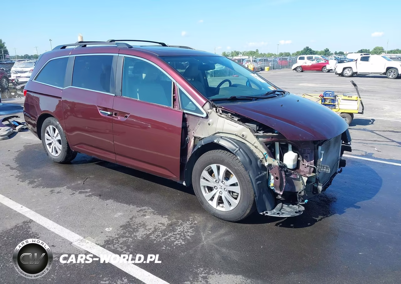 2015 Honda Odyssey Ex-L VIN:5FNRL5H67FB100546 - 1