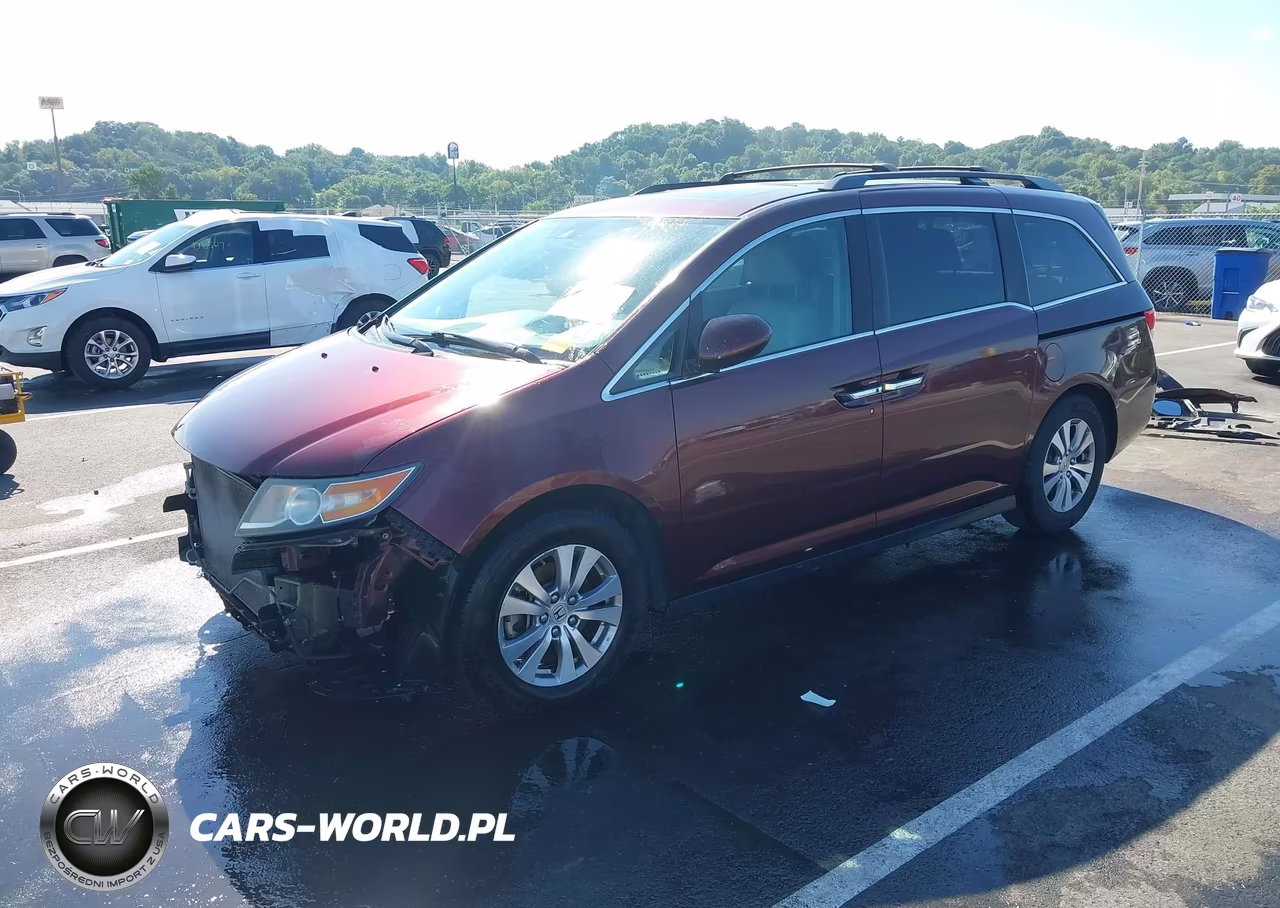 2015 Honda Odyssey Ex-L VIN:5FNRL5H67FB100546 - 2