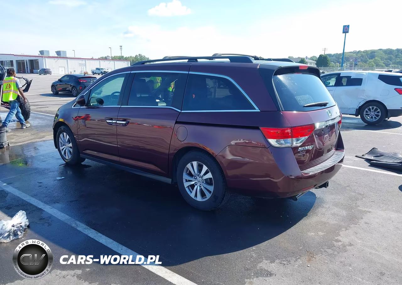 2015 Honda Odyssey Ex-L VIN:5FNRL5H67FB100546 - 3