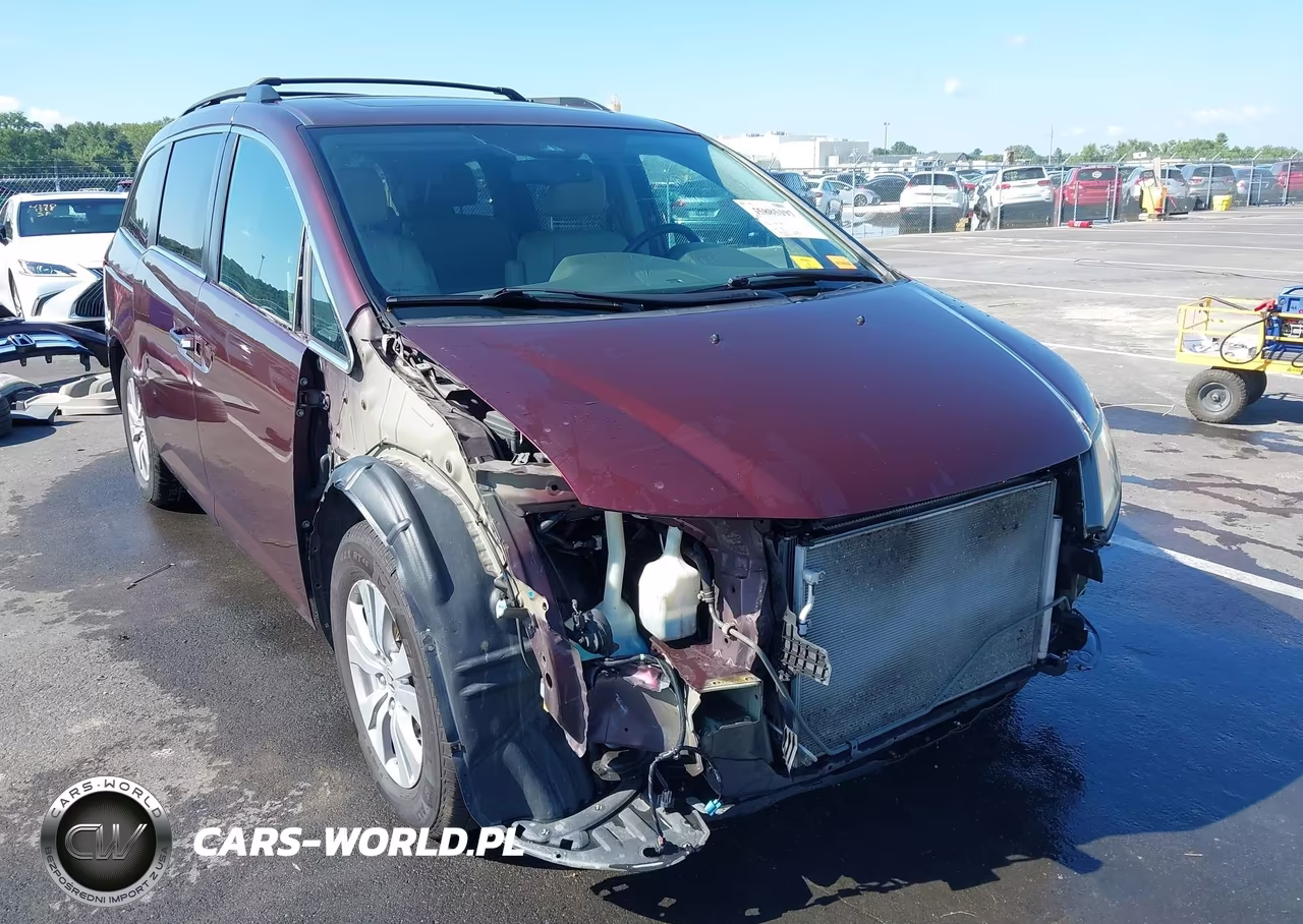 2015 Honda Odyssey Ex-L VIN:5FNRL5H67FB100546 - 6