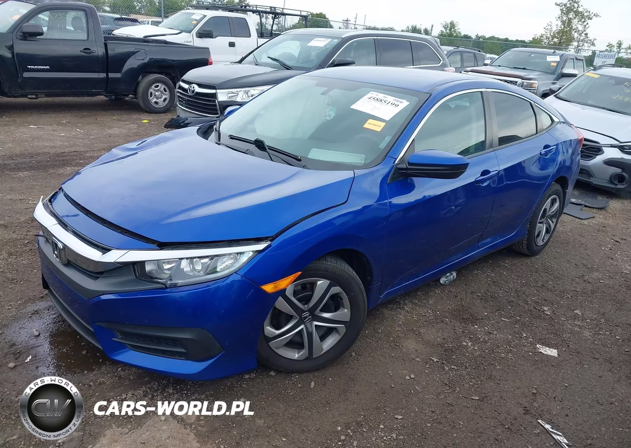 2018 Honda Civic Lx VIN:2HGFC2F56JH604103 - 2