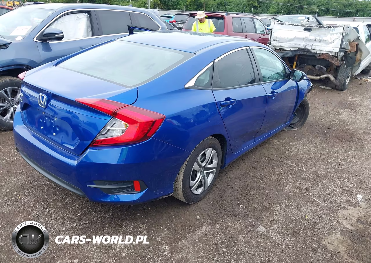 2018 Honda Civic Lx VIN:2HGFC2F56JH604103 - 4