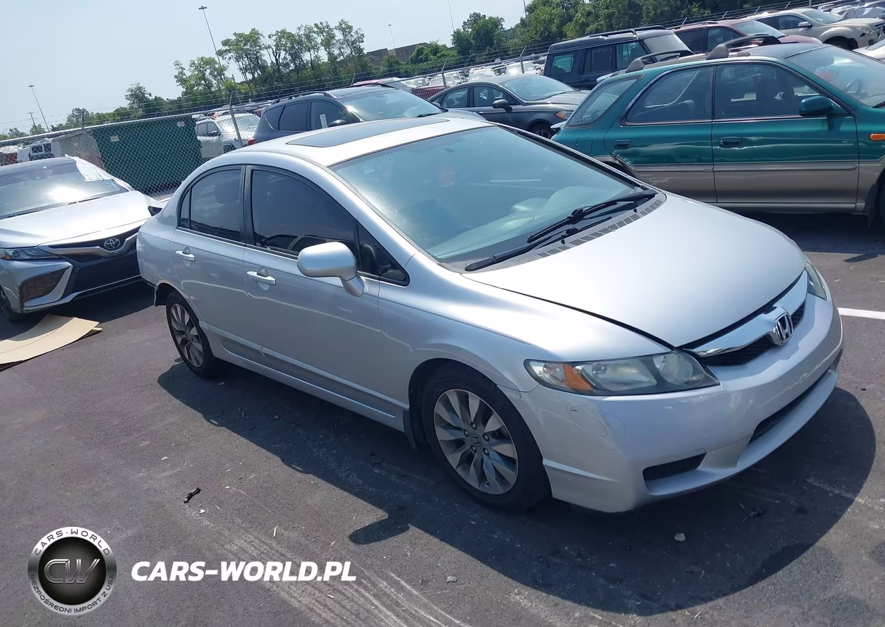 2010 Honda Civic Ex-L VIN:2HGFA1F99AH502605 - 1