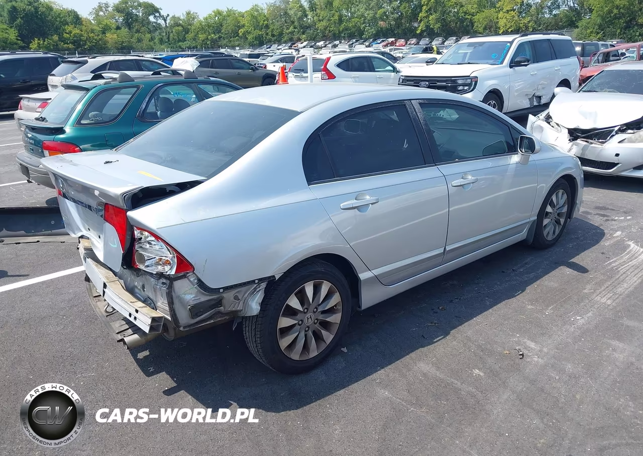 2010 Honda Civic Ex-L VIN:2HGFA1F99AH502605 - 4