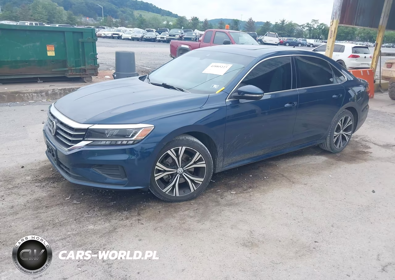 2021 Volkswagen Passat 2.0T Se VIN:1VWSA7A31MC013672 - 2