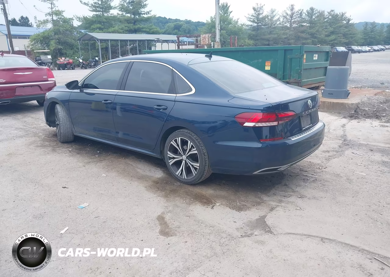 2021 Volkswagen Passat 2.0T Se VIN:1VWSA7A31MC013672 - 3