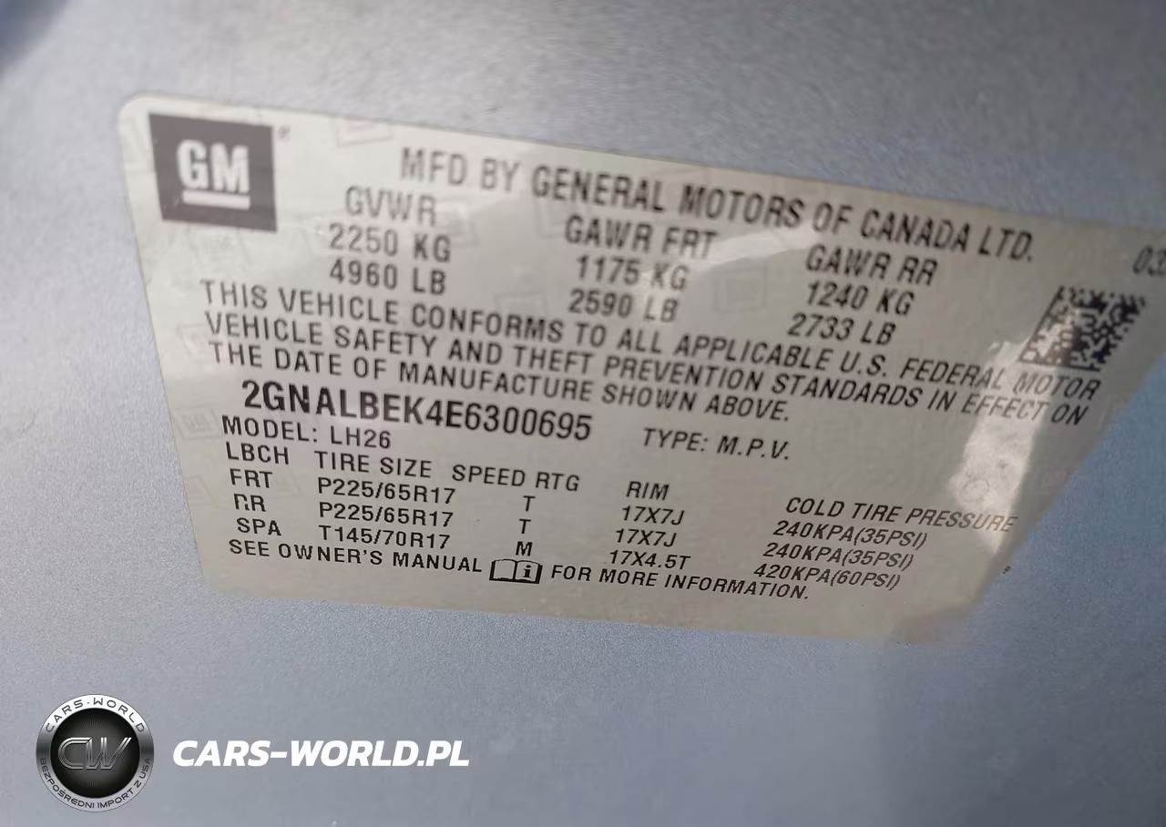 2014 Chevrolet Equinox Lt VIN:2GNALBEK4E6300695 - 9