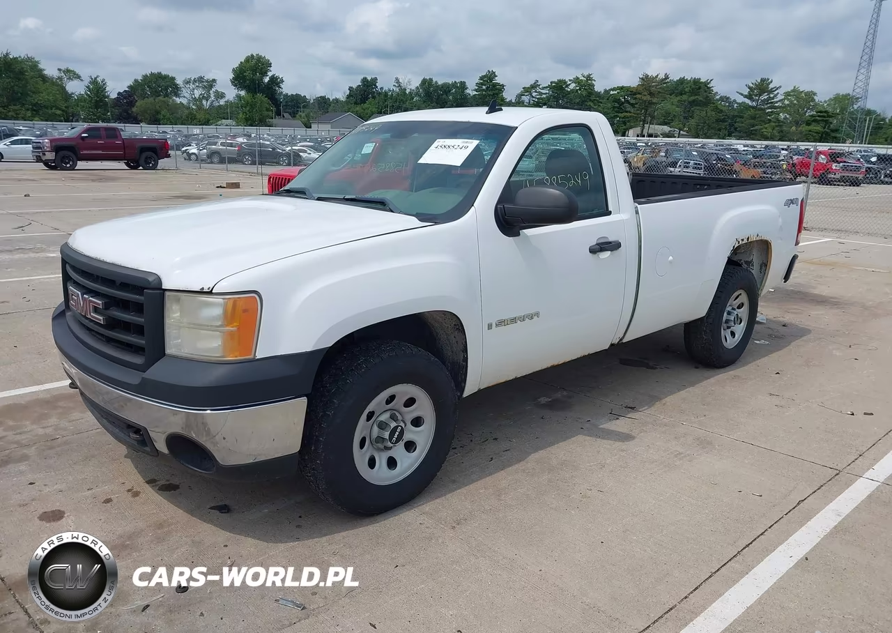 2008 GMC Sierra 1500 Work Truck VIN:1GTEK14C48Z232165 - 2