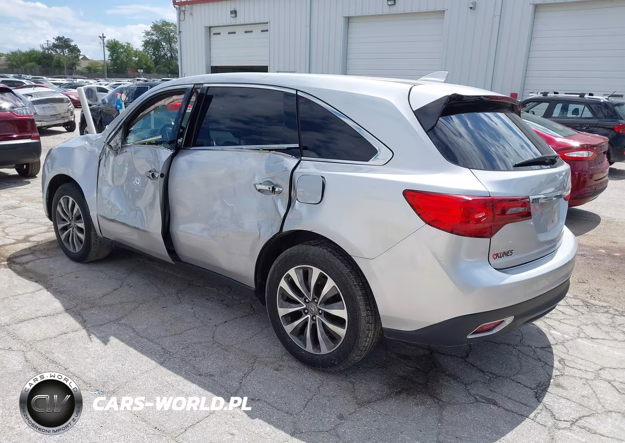 2015 Acura Mdx Technology Package VIN:5FRYD3H47FB013840 - 3