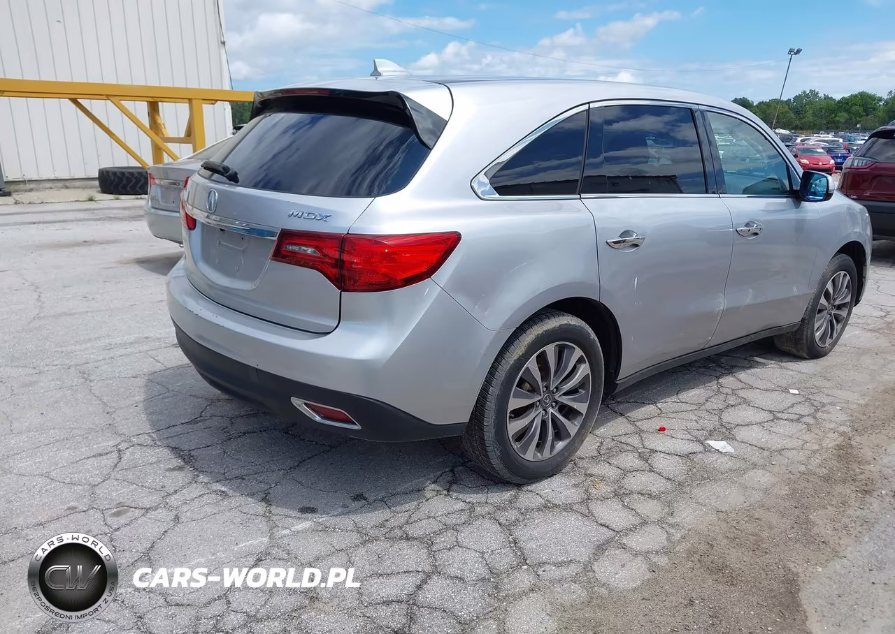 2015 Acura Mdx Technology Package VIN:5FRYD3H47FB013840 - 4